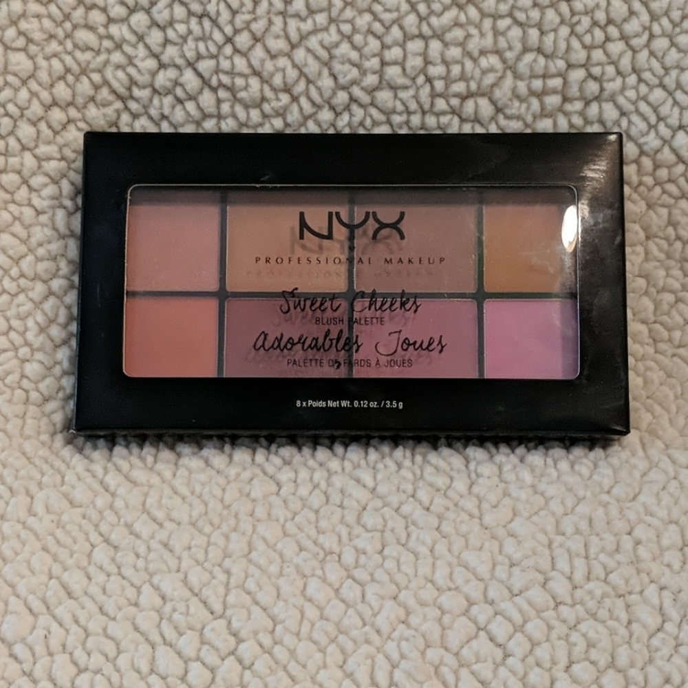 NYX sweet cheeks blush pallette